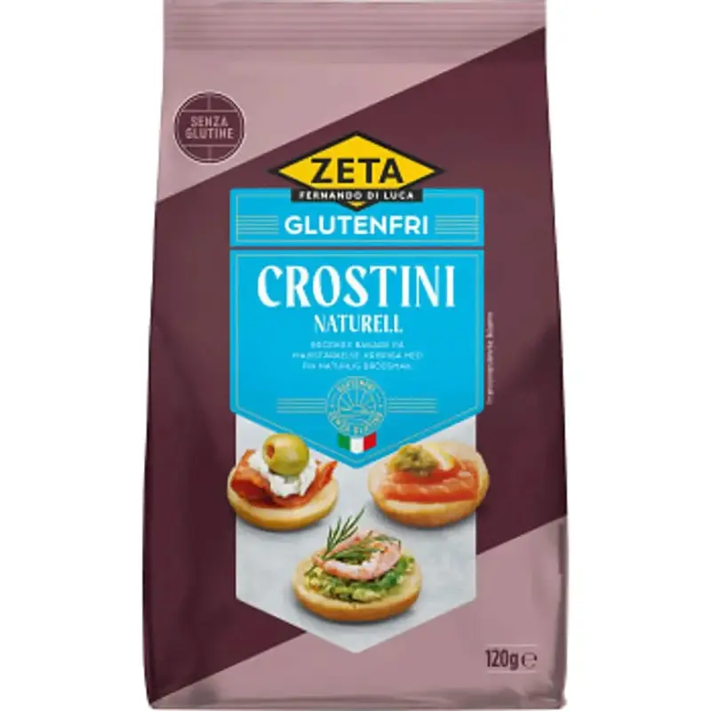 Zeta Crostini glutenfri - Crostini Gluten-free- 120g