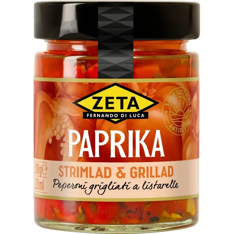Zeta Grillad Paprika  - Grilled Paprika - 200g