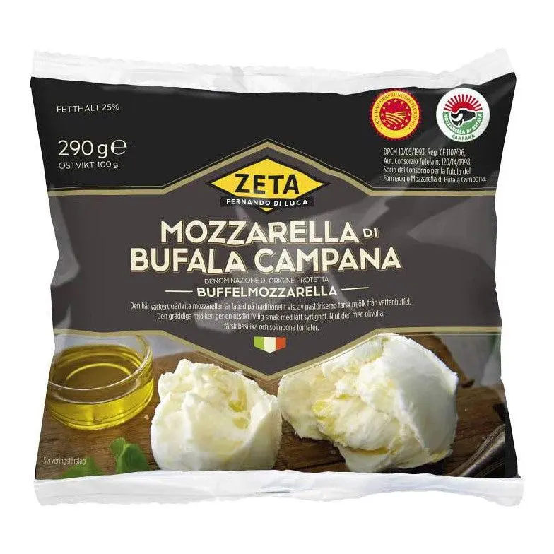 Zeta Mozzarella di Bufala campana - Mozzarella cheese 100g