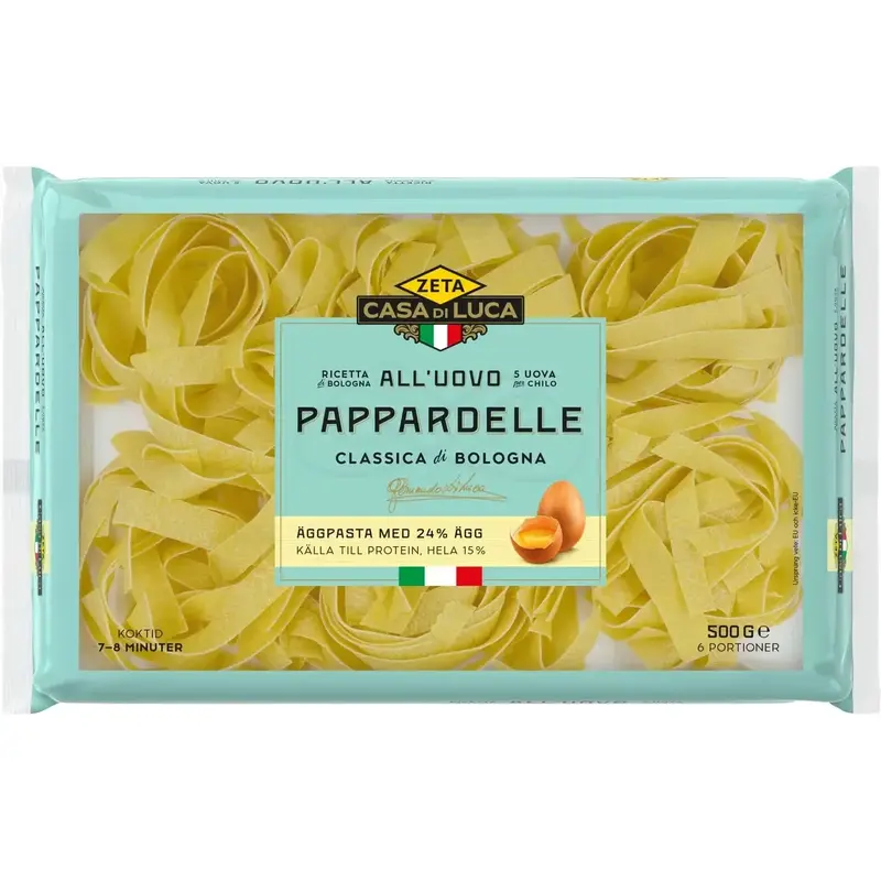 ZETA Pasta Pappardelle - Pasta Pappardelle 500g