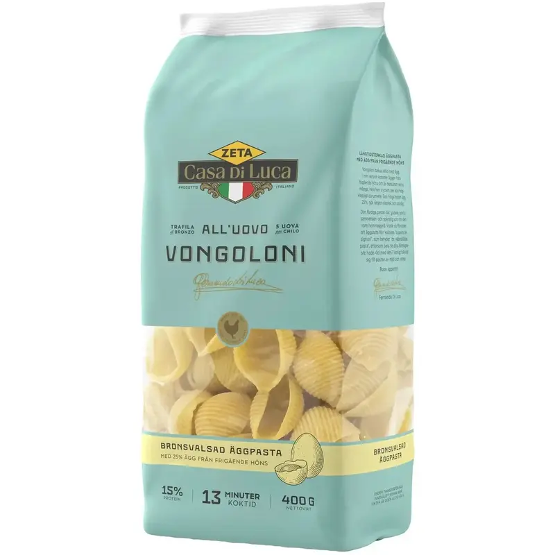 ZETA Pasta Vongoloni - Pasta 400g