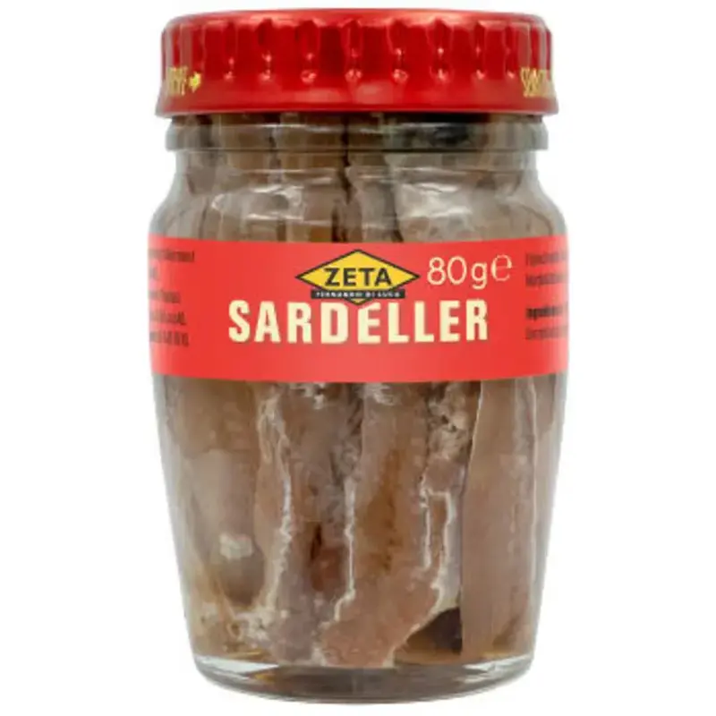 ZETA Sardeller - Anchovies - 80g