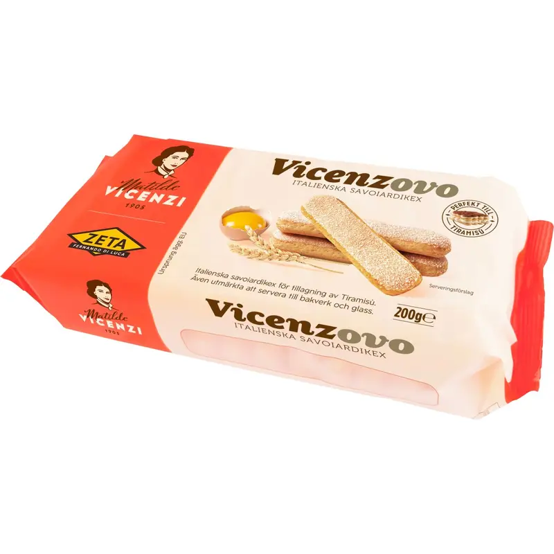Zeta Savoiardokex – Savoiardi Ladyfinger Biscuits - 200g