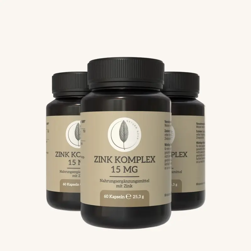 Zink Komplex 15 mg Kapseln – Vorteilspack 3 x 60 Stück