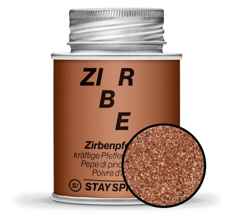 Zirbenpfeffer, kräftige Pfeffermischung