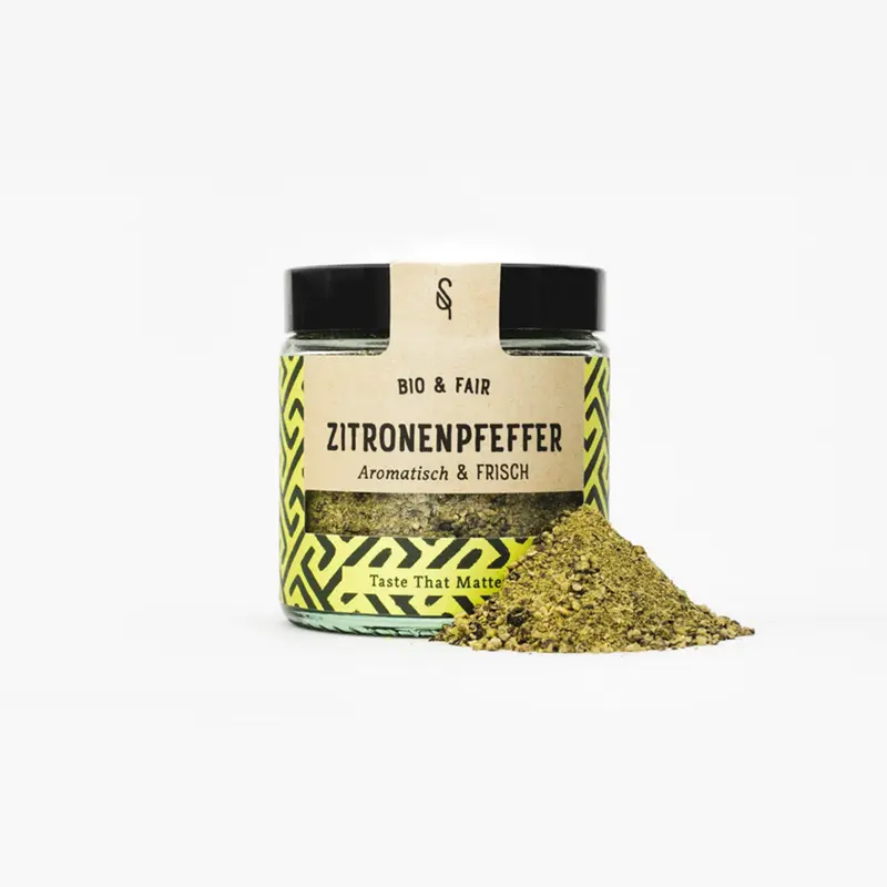 Zitronenpfeffer gemahlen  BIO