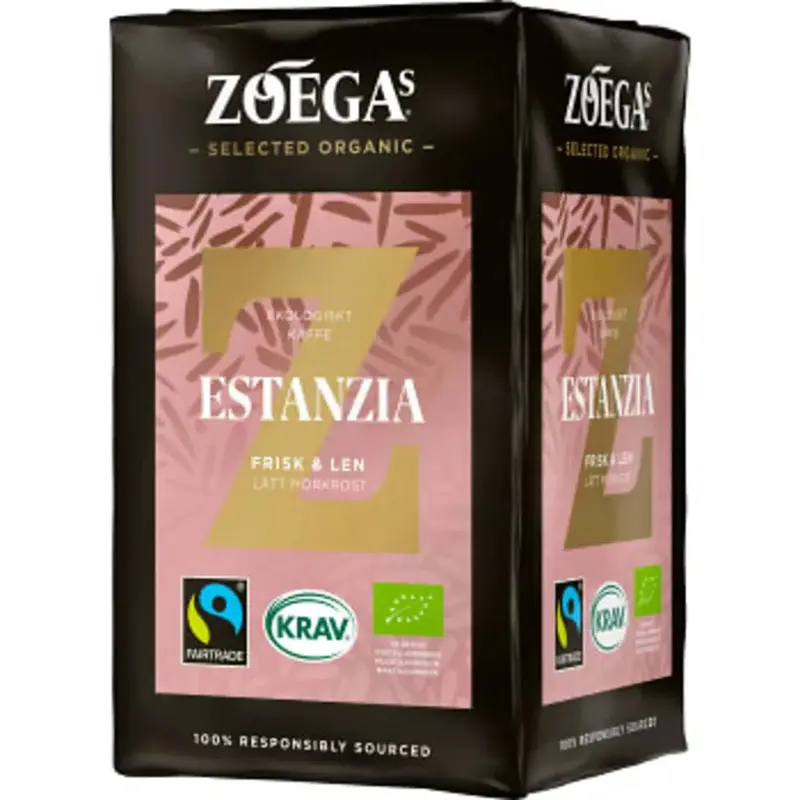 Zoegas Estanzia Bryggkaffe - Estanzia Brewed Coffee - 450 g