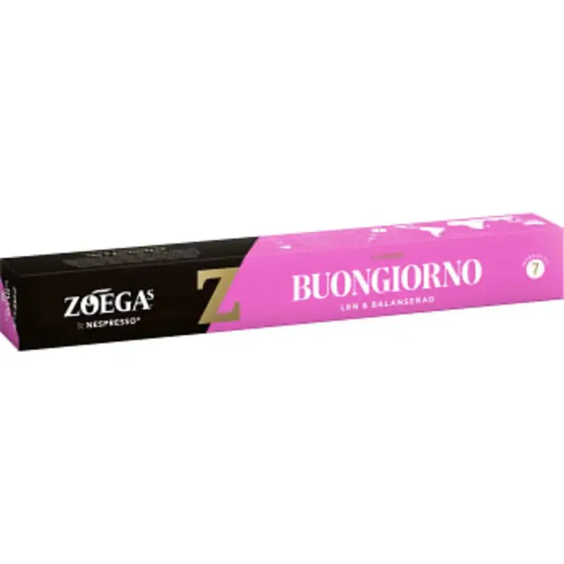 Zoegas Kaffekapslar Lungo Boungiorno - Coffee capsules 10-p