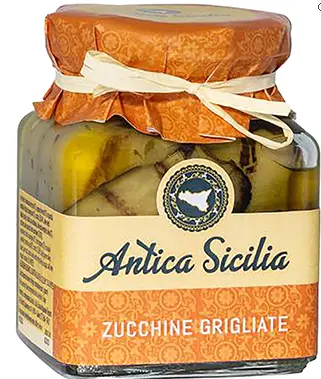 Zucchine a fette grigliate in olio EVO 280g