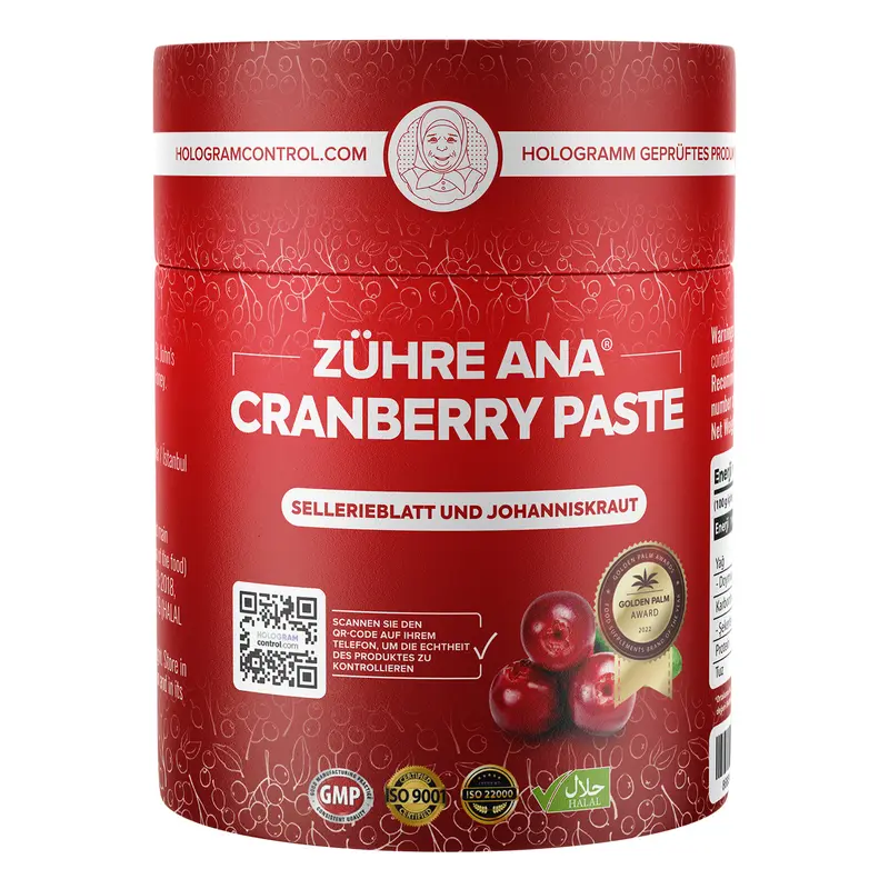 Zühre Ana Cranberry Paste