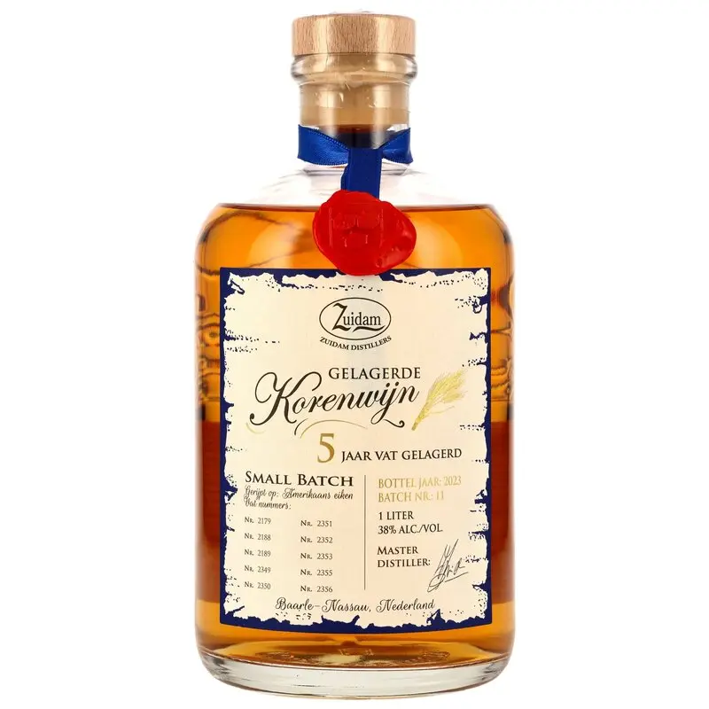 Zuidam Korenwijn Genever 5 y.o. - LITER