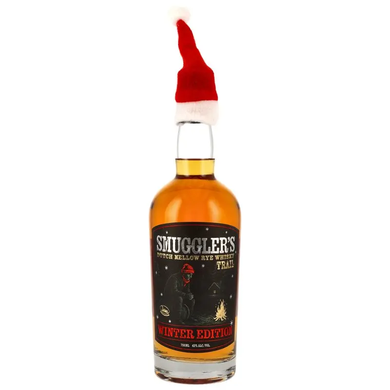 Zuidam Smugglers Dutch Mellow Rye Whisky Trail - Winter Edition - Dutch Single Blended Whisky