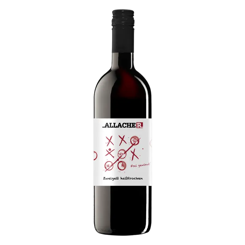 Zweigelt halbtrocken Burgenland, Winzerhof Allacher
