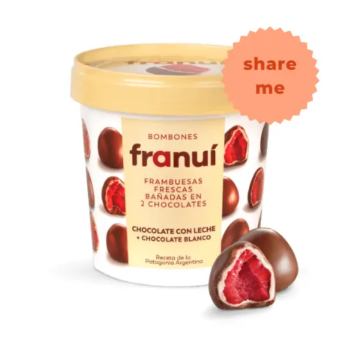 一 Franui Milk Chocolate Rasperries