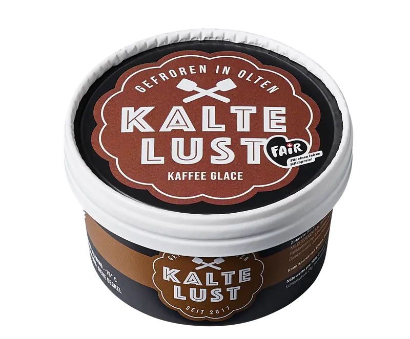 一 Kalte Lust Kaffee-Glace